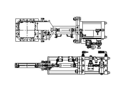 角型ナイフゲート